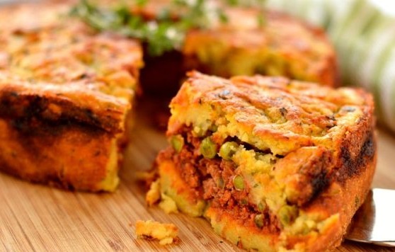 Gateau di patate al ragù